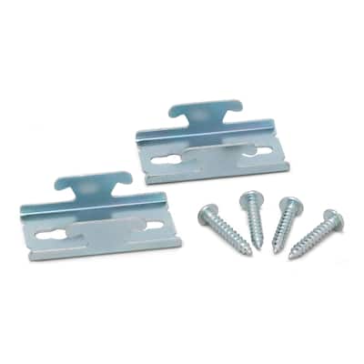 ACHIM Fantasia Double Curtain Rod Bracket - 1 Pair - One size