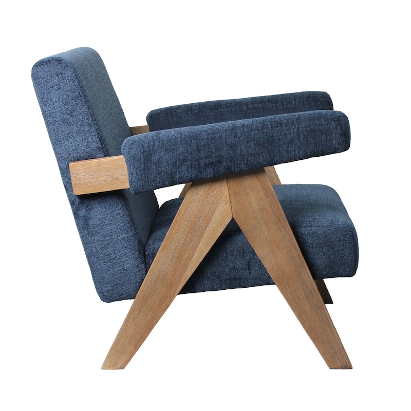 Pierre Nautical Wooden Lounge Chair