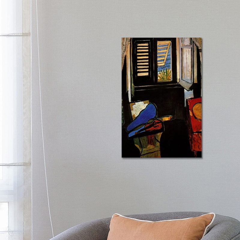 iCanvas "Interior with a Violin" by Henri Matisse Canvas Print - 26x18x1.5