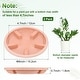 preview thumbnail 3 of 11, Plant Saucers, Anti-Rot Root Resin Flower Pot Plant Saucers for Indoor/Outdoor, Flowerpot Drip Tray