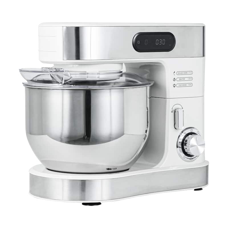 5.5-Quart Modern 6 Speeds Tilt-Head Kitchen Stand Mixer