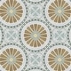 preview thumbnail 9 of 8, Merola Tile Revival Ring 7-3/4" x 7-3/4" Ceramic Floor and Wall Tile