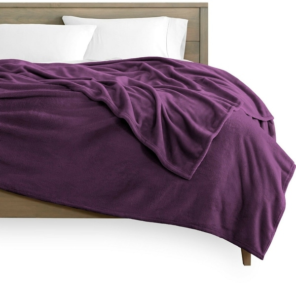 Plum shop fleece blanket
