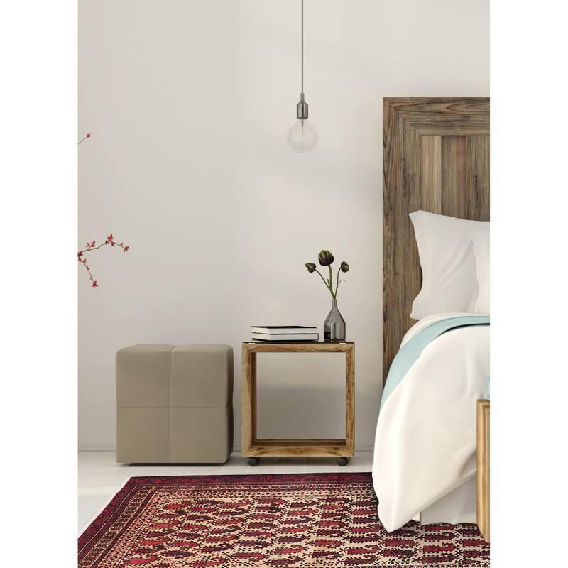 ECARPETGALLERY Hand-knotted Teimani Beige Wool Rug - 3'5 x 6'2