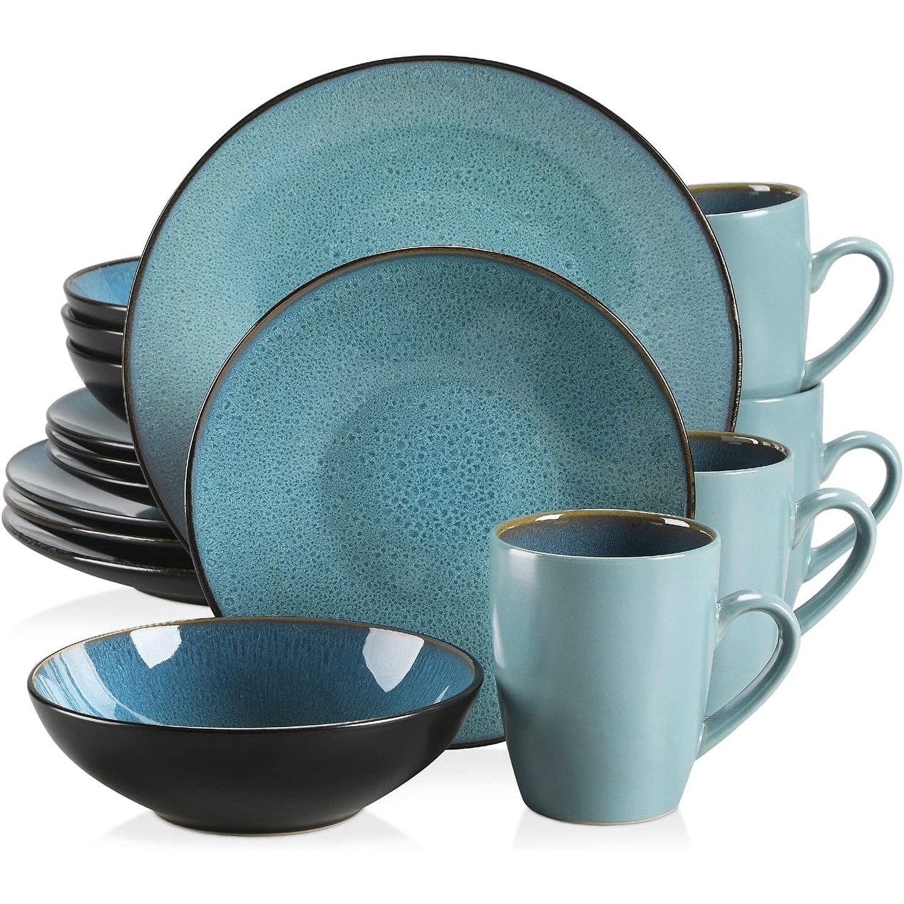 12 Piece Glass Dinnerware Set Bed Bath Beyond 38243222