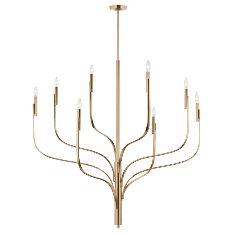 Kichler 52675 Livadia 8 Light 48" Wide Taper Candle Style Chandelier