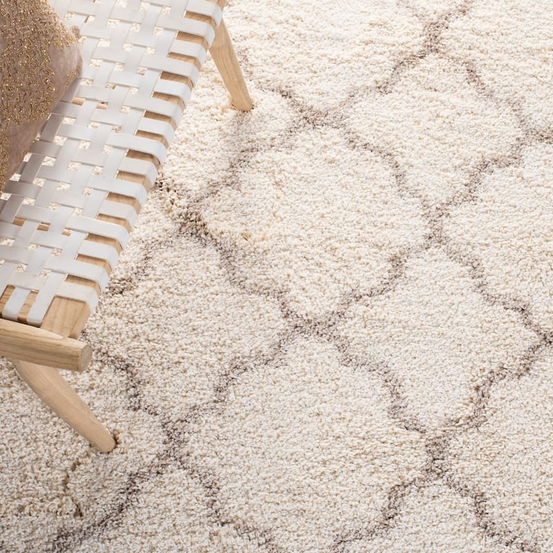 SAFAVIEH Hudson Shag Jeryl Glam Trellis 2-inch Area Rug