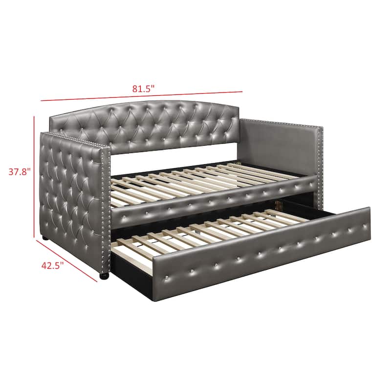 Ocean Upholstered Daybed with Trundle