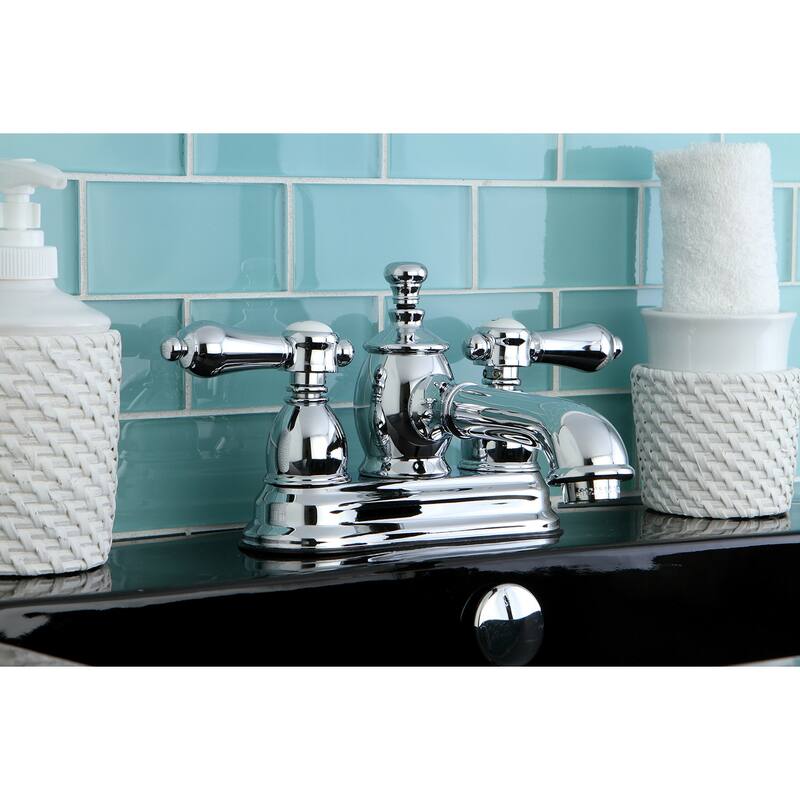Kingston Brass Heirloom 1.2 GPM Centerset Bathroom Faucet with Pop-Up