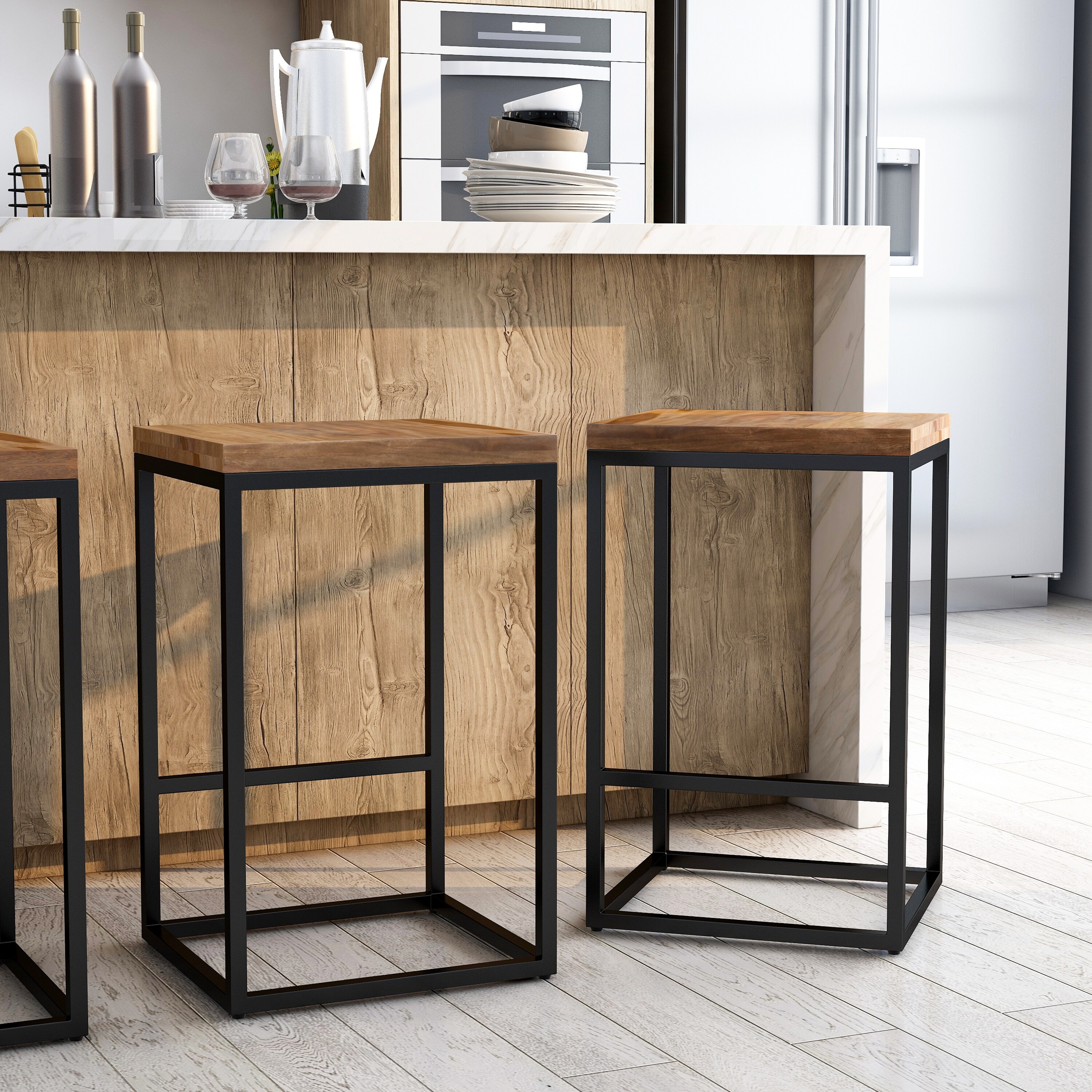 Feinberg solid wood sale bar & counter stool