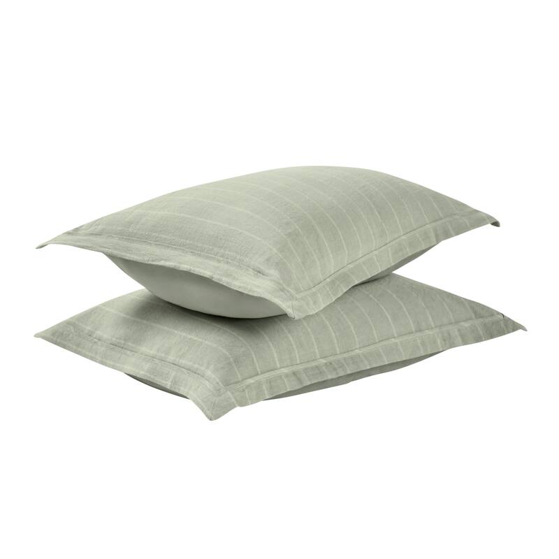 Kingston 100% Linen Natural Sham by Kosas Home