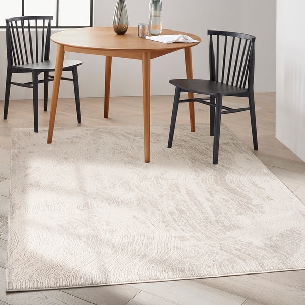 slide 2 of 12, Calvin Klein CK024 Irradiant Indoor only Abstract Area Rug