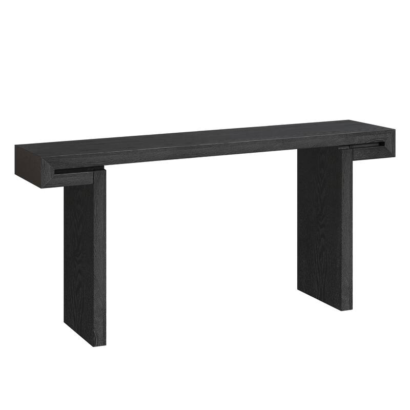 60" Rustic Farmhouse Console Table for Living Room