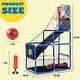 preview thumbnail 2 of 3, Arcade Basketball Game Set with 4 Balls