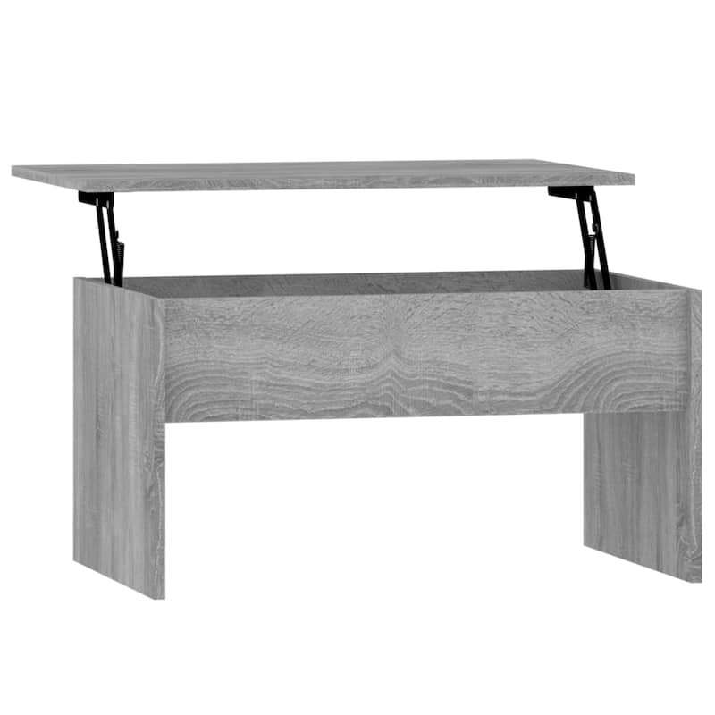 vidaXL Coffee Table Lift Top End Table Accent Side Sofa Table Engineered Wood - 31.5" x 19.9" x 16.3"