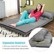 preview thumbnail 36 of 61, Costway Foldable Floor Sofa Bed 6-Position Adjustable Lounge Couch