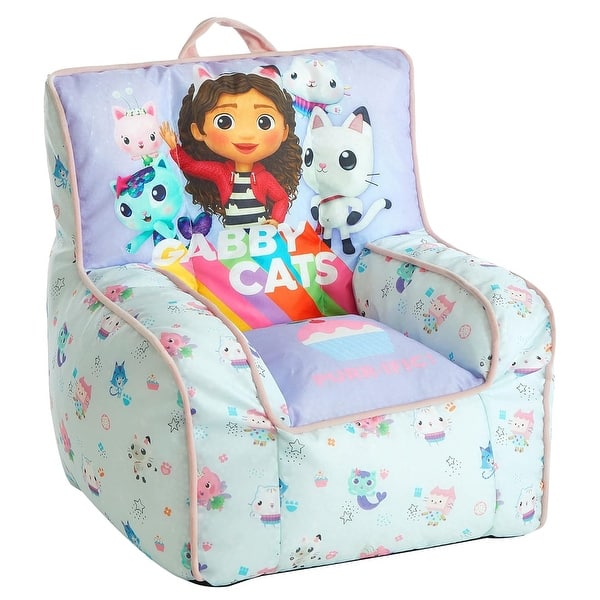 slide 2 of 6, Gabby's Dollhouse Kids Bean Bag Chair