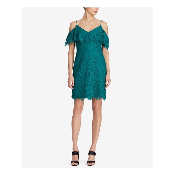 ralph lauren green dress