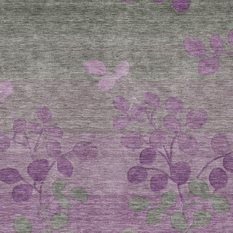 HomeRoots Floral Transitional Rectangle Outdoor Rug