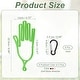 preview thumbnail 7 of 14, Golf Gloves Stretcher, Keeper Support Rack Holder Green/Blue/White
