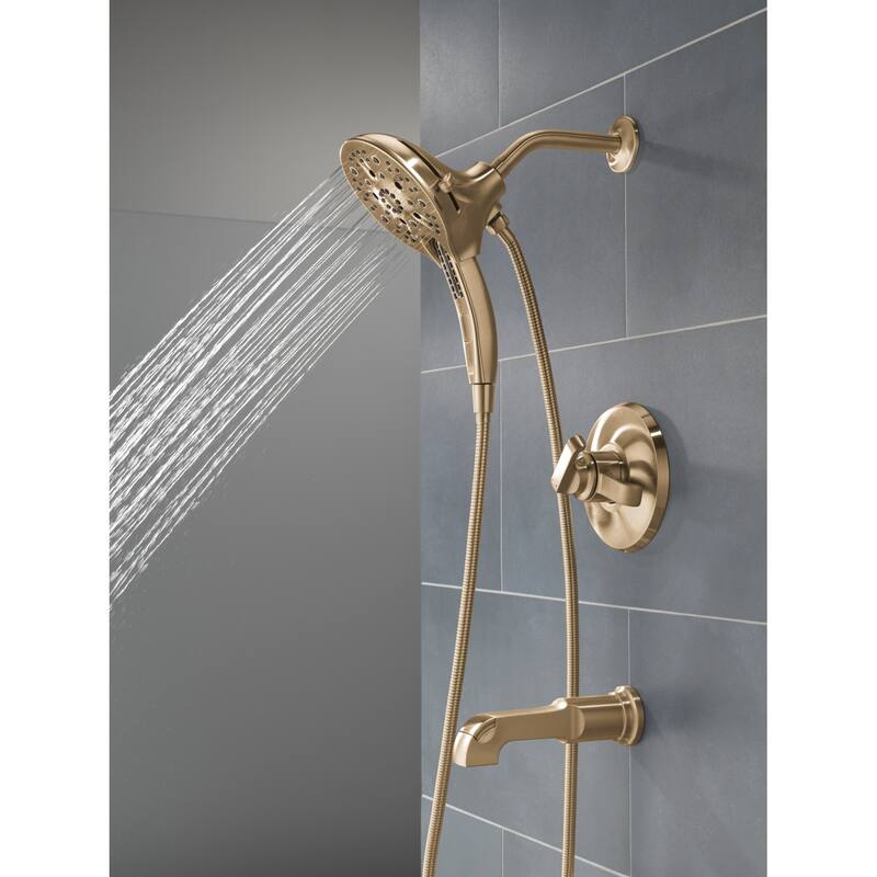 Delta T17489 Tetra Monitor 17 Series Tub and Shower Trim Package with