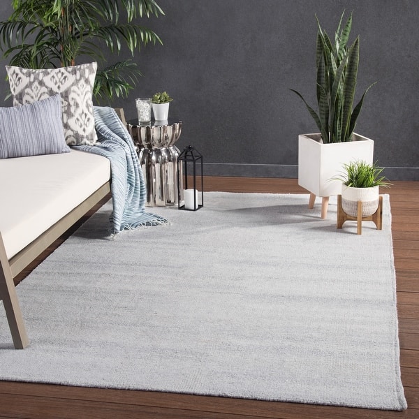 slide 2 of 30, Orleanna Handmade Indoor/ Outdoor Solid Area Rug