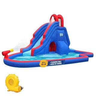 Sunny & Fun Deluxe Inflatable Water Slide Park - Large