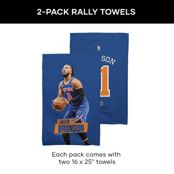 NBA Fan Towel, 2-pack, 16