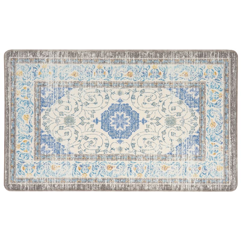 World Rug Gallery Persian Traditional Anti Fatigue Standing Mat