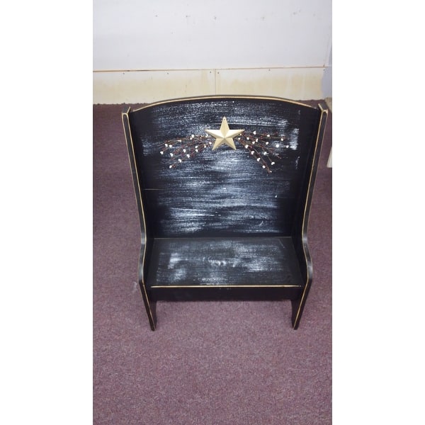 Shop Country Style Decorative Deacon S Bench On Sale Overstock 22804860