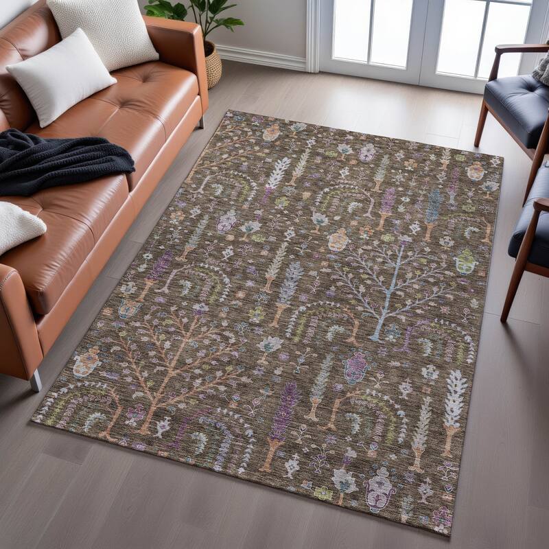 Premium Washable Super Soft Vintage Traditional Mayfield Rug