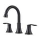 preview thumbnail 29 of 40, WOWOW 8 in. Widespread Double Handle Bathroom Faucet with Pop Up Drain Oil Rubbed Bronze
