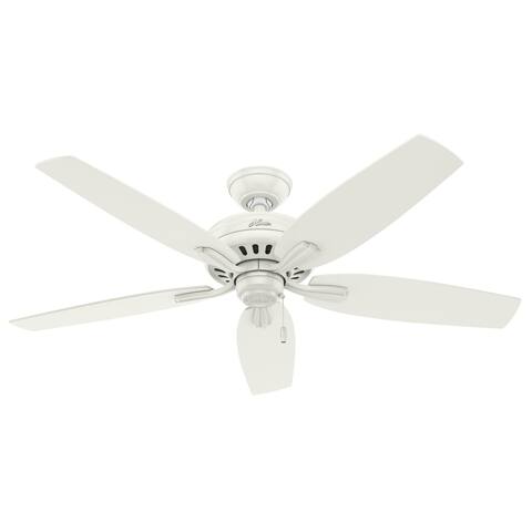 Hunter 52" Newsome Outdoor Ceiling Fan with Pull Chain, Damp Rated
