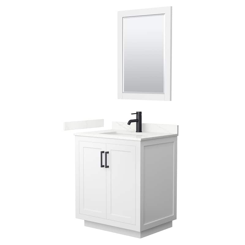 Wyndham Collection WCF292930S-QTZ-UNSM24 Miranda 30" Free Standing