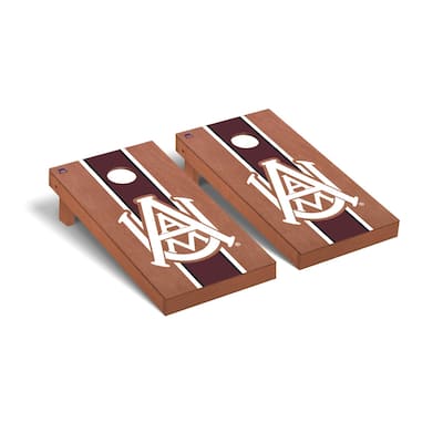 Alabama A&M Bulldogs Rosewood Cornhole Board Set