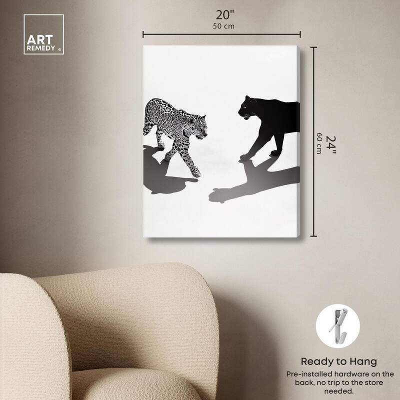 Walk of Power Canvas by Art Remedy, Gallery Wrapped