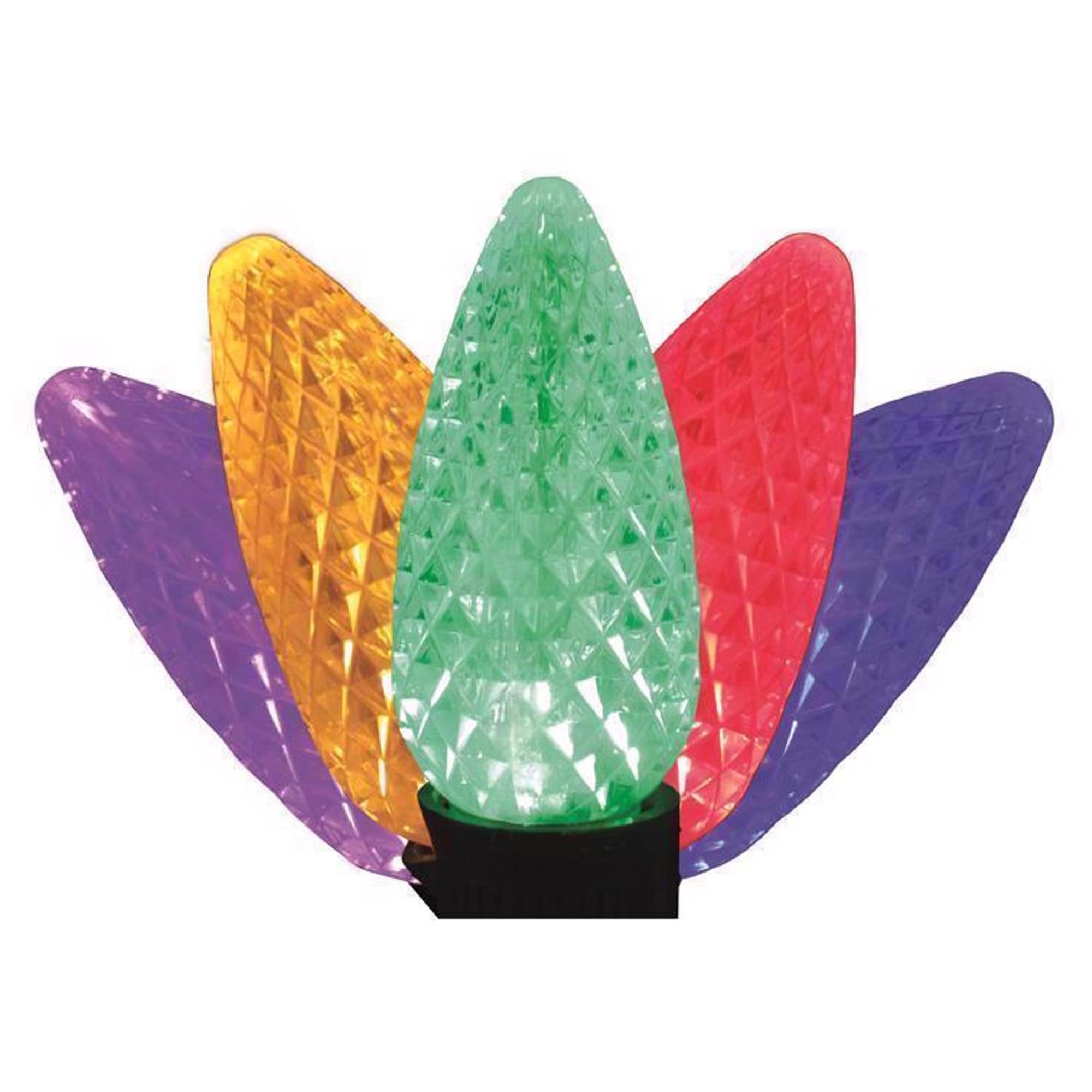 Celebrations Classic LED C9 Multicolored 75 ct String Christmas Lights 49 ft.