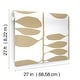 preview thumbnail 6 of 5, York Wallcoverings Sculpted Vines Gold Wallpaper