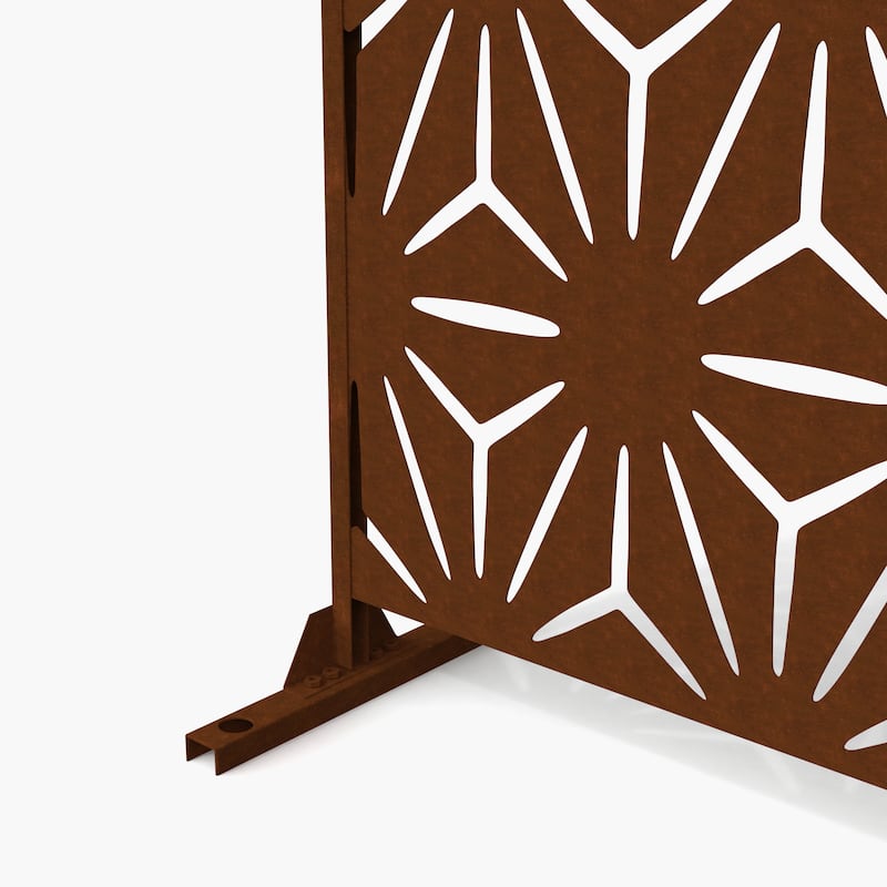 Free Standing Decorative Outdoor Privacy Screen