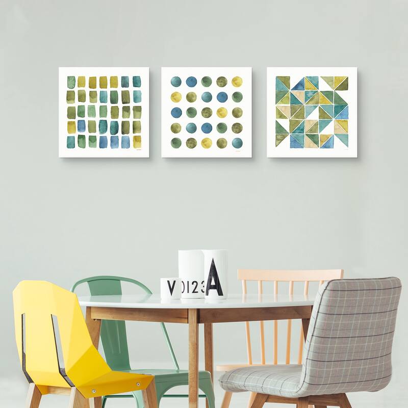 My Greenhouse Geo II,My Greenhouse Geo III,My Greenhouse Geo IV by Lisa Audit Canvas Art Prints