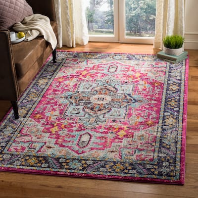 SAFAVIEH Monaco Vela Distressed Boho Rug