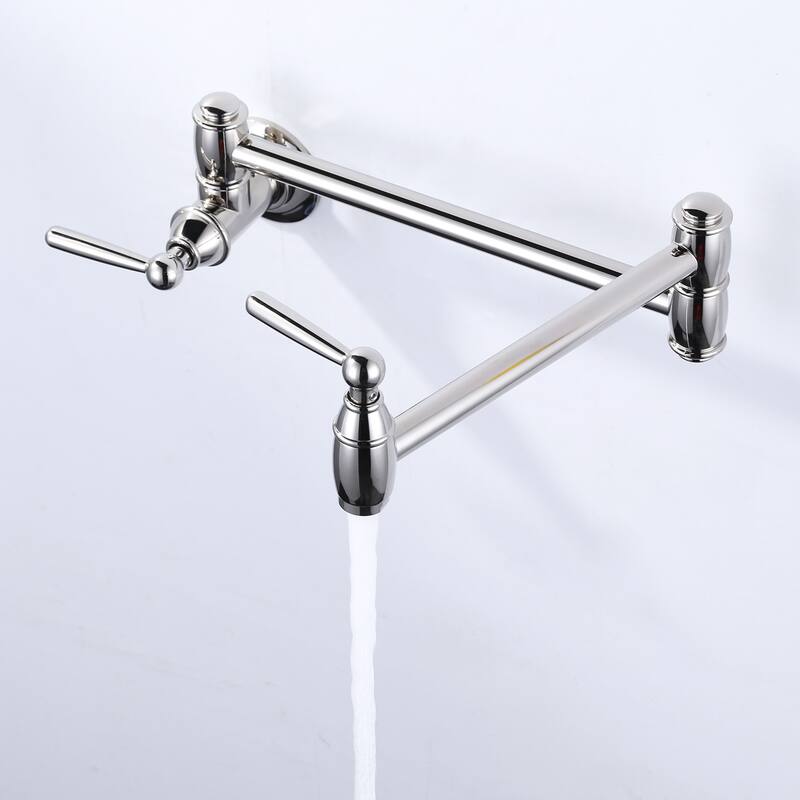 WOWOW Vintage Pot Filler Folding Kitchen Faucet