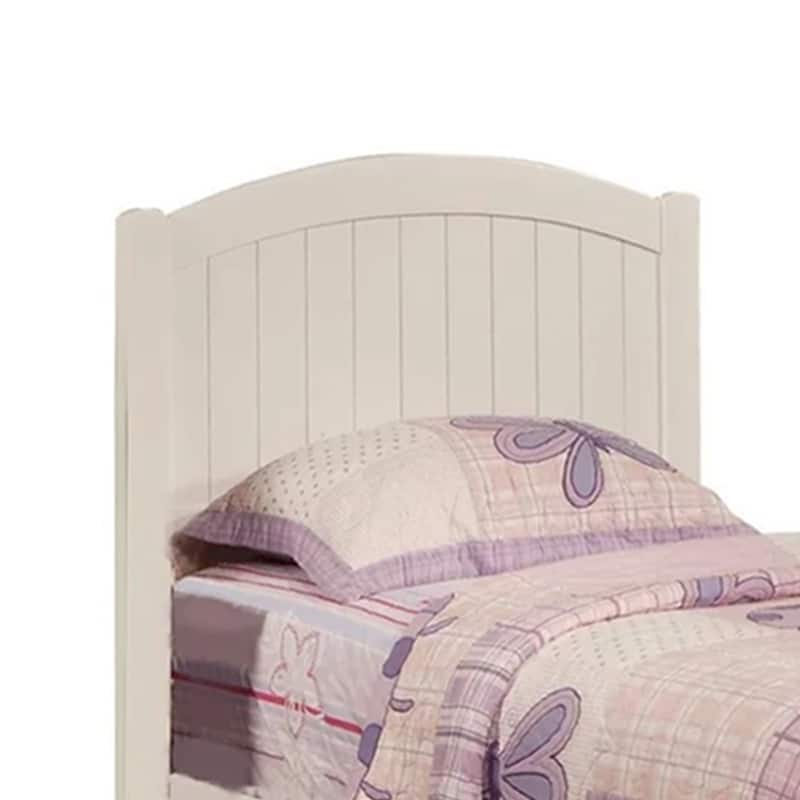 Bedroom Panel Bed in White