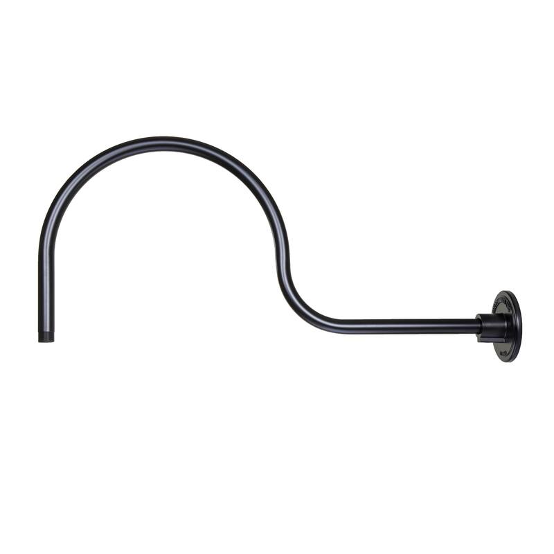 R Series Goose Neck - Satin Black