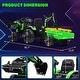 preview thumbnail 7 of 18, 3 in 1 Ride on Tractor, 24V Ride on Excavator with Remote Control