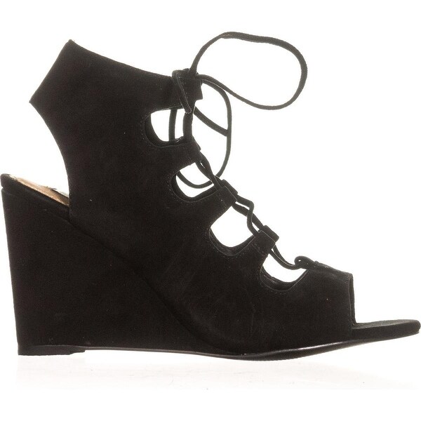steve madden peep toe wedges