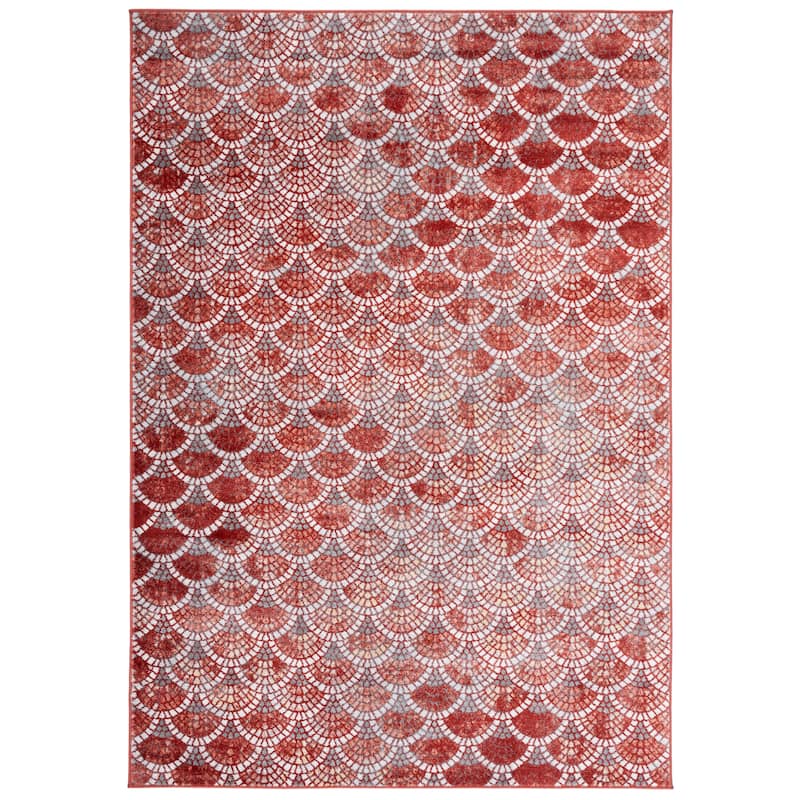 SAFAVIEH Lagoon Jurij Modern Scallop Rug
