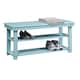 Copper Grove Cranesbill Mudroom Shoe Storage Bench
