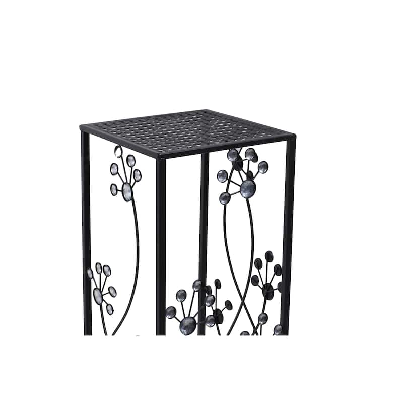 Black Metal Plantstand (Set of 3)