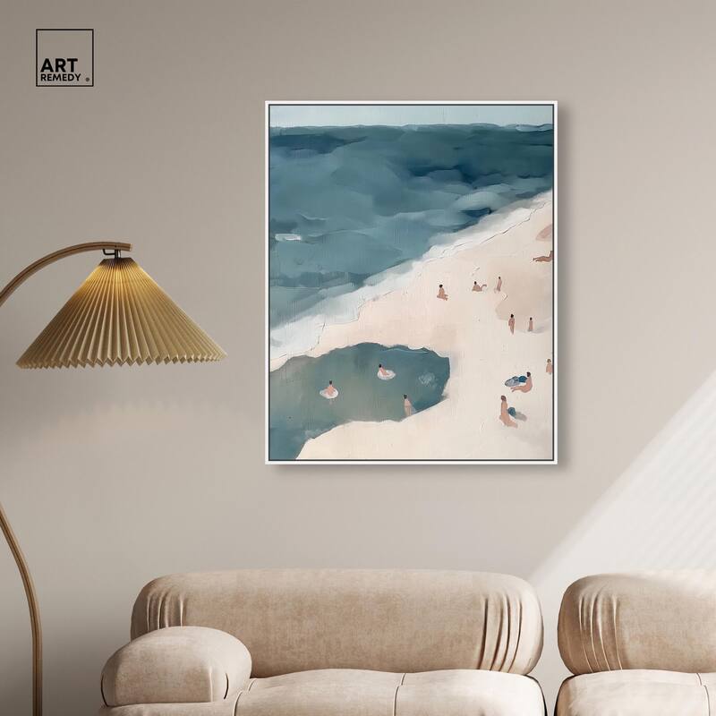 Daydreams by the Sea Canvas by Art Remedy